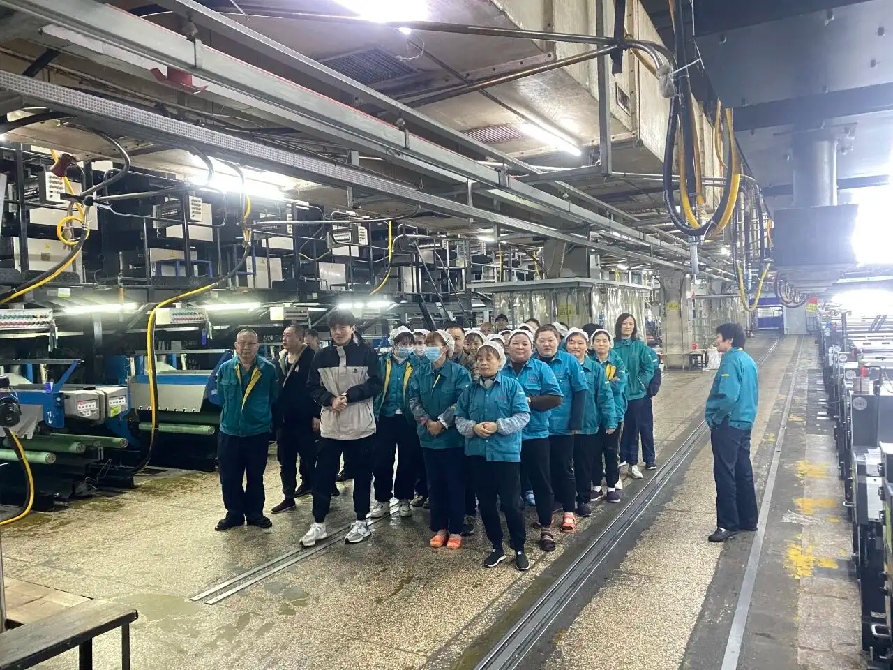 Changshu polyester проводить тренування з екстреної евакуації